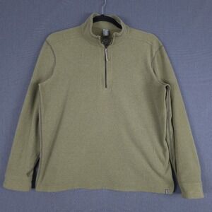 Stio Turpin Half 1/2 Zip Pullover Sweater Mens XL Long Sleeve Outdoor Hiking